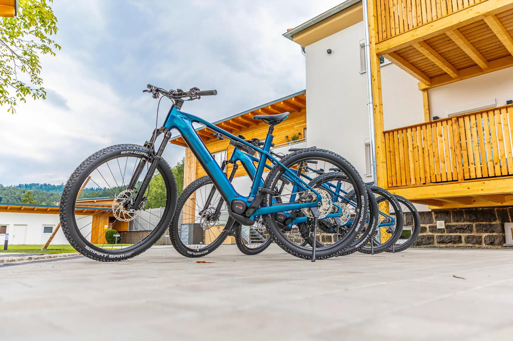 Premium E-Trekking Bikes von Cube in Viechtach mieten